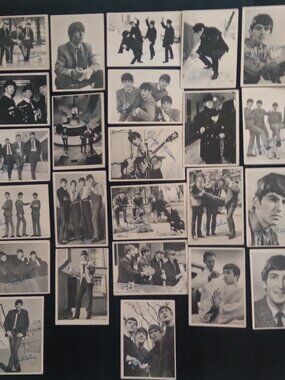 24 Vintage Beatles Trading Cards